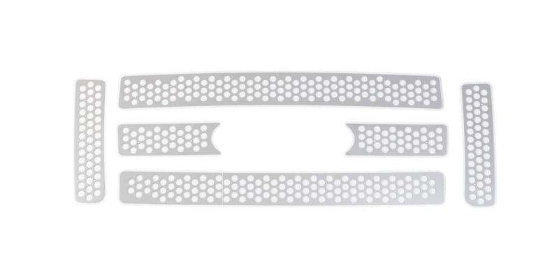 Putco — Putco 09-12 Ford F-150 (Lariat & King Ranch Only) 6pc Grille Punch Stainless Steel Grilles
Grille Insert