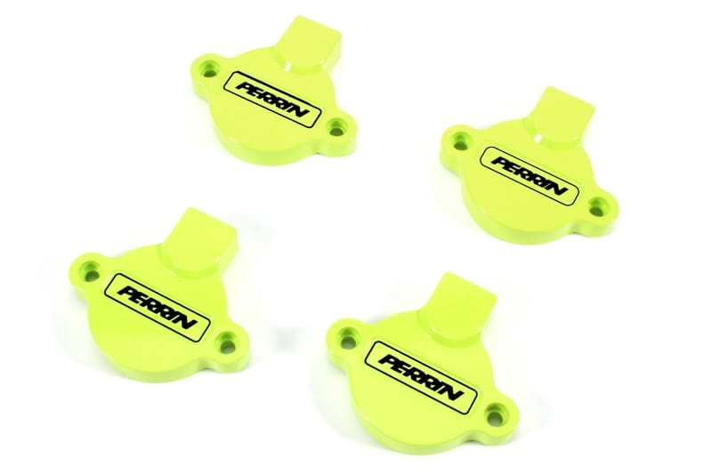 Perrin Performance — PERRIN 15-25 Subaru WRX / 04-18 Forester / 20-25 OBXT & LGXT Cam Solenoid Cover - Yellow