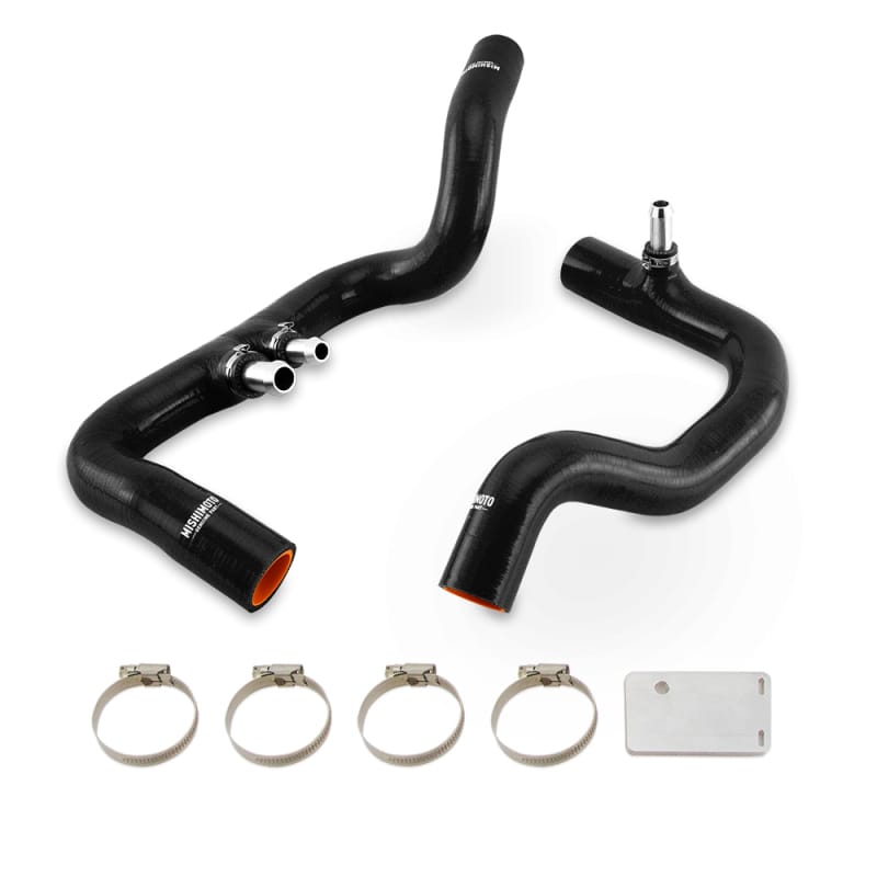 Mishimoto — Silicone Coolant Hose Kit, Black, Auto Trans, fits Jeep Wrangler JL 3.6L 2018+