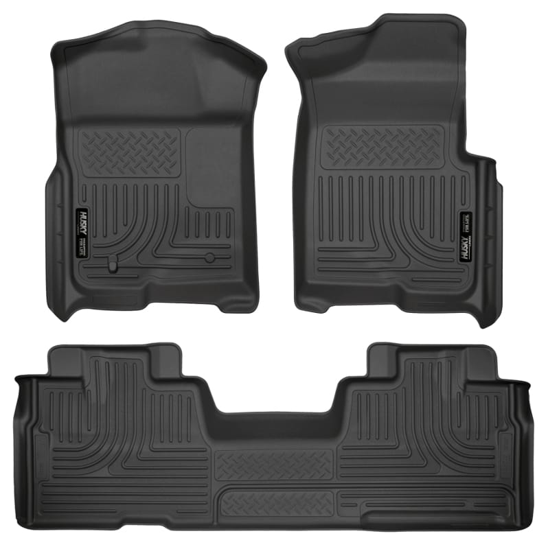 Husky Liners — Weatherbeater - Front & 2nd Seat Floor Liners (Footwell Coverage)
Weatherbeater-Front/2nd Seat Floor Liners (Footwell Coverage)