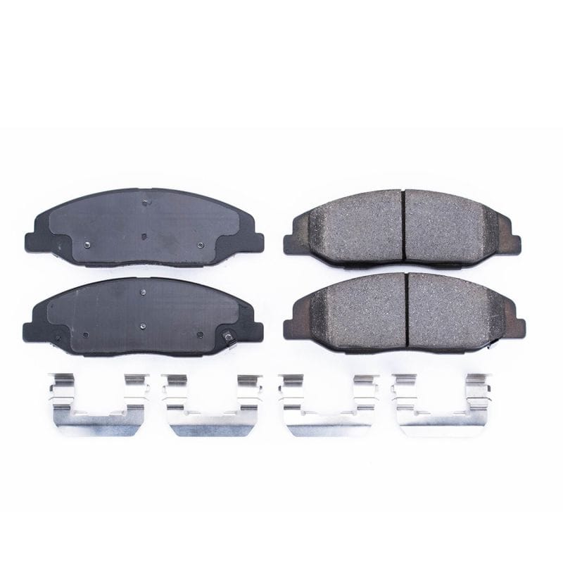 PowerStop — PowerStop - Z17 Low-Dust Ceramic Brake Pads with Hardware