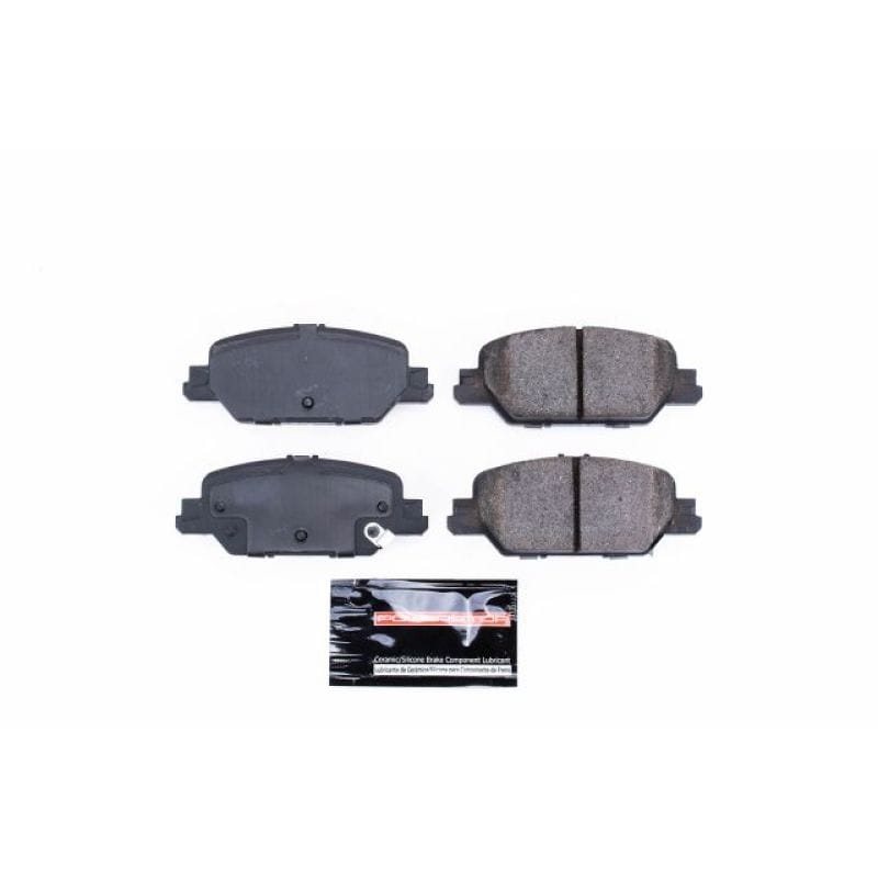 PowerStop — PowerStop - Z23 Daily Driver Carbon-Fiber Ceramic Brake Pads with Hardware Kit