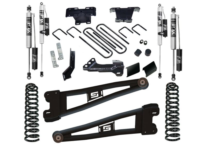 Superlift — 4" Radius Arm Lift Kit - 23-25 F250/F350 4WD Diesel w/ Fox 2.0 Reservoir Shocks
4in. Radius Arm Lift Kit-23-25 F250/F350 4WD Diesel w/Fox 2.0 Reservoir Shocks