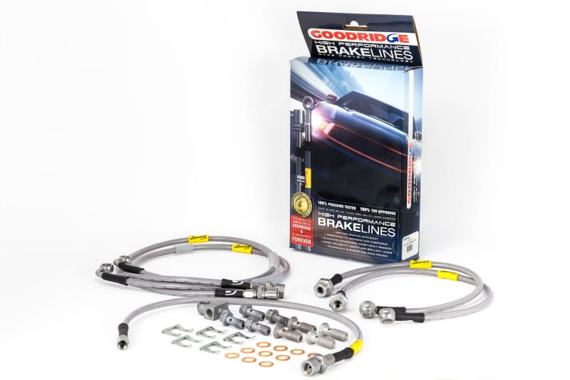 Goodridge — G-STOP SS Braided Brake Line Kit