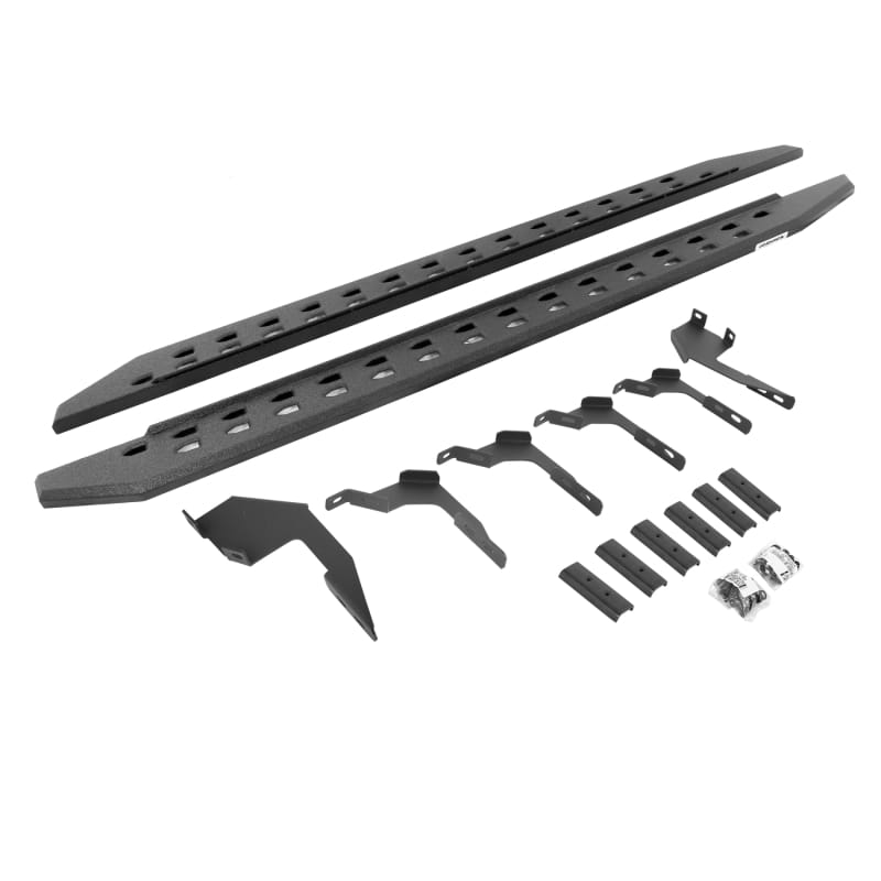 Go Rhino — RB20 Slim Line Running Boards with Mounting Bracket Kit