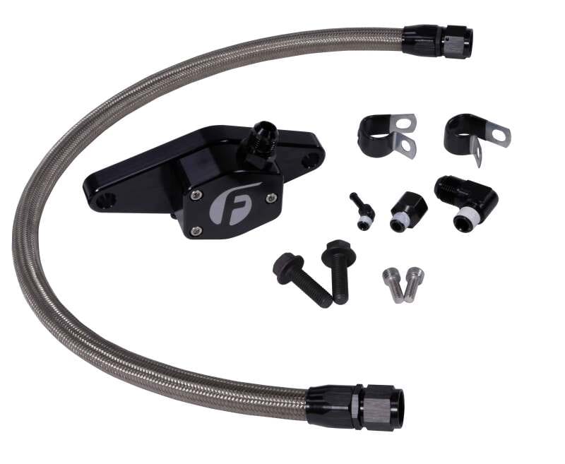 Fleece Performance — 12V Coolant Bypass Kit (1994-1998) w/ Stainless Steel Braided Line