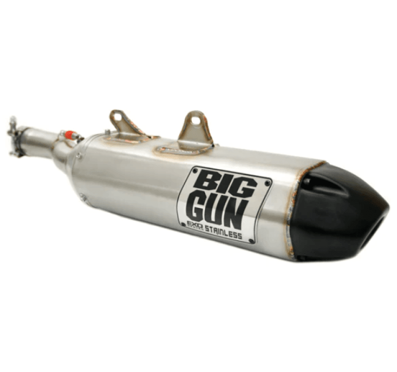 Big Gun — Big Gun 08-12 Can-Am Renegade 500 EXO Stainless Slip On Exhaust