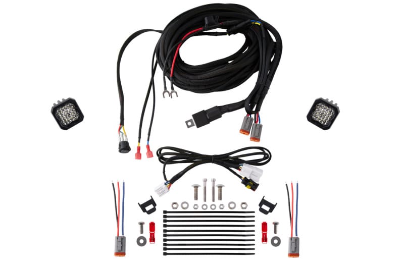 Diode Dynamics — Allows for flush installation of SSC1 LED pods in the rear bumper.
Allows you to mount two SSC1 pods underneath the rear bumper.