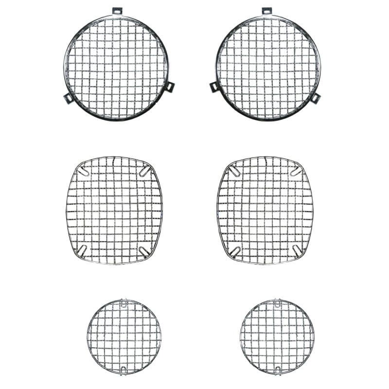 Rugged Ridge — Rugged Ridge 72-86 Jeep CJ Stainless Steel Stone Guard Set
Head Light Guard
OFFROAD_EXTERIOR