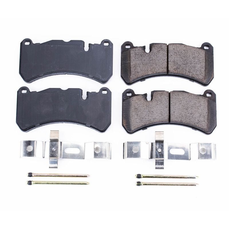 PowerStop — PowerStop - Z17 Low-Dust Ceramic Brake Pads with Hardware