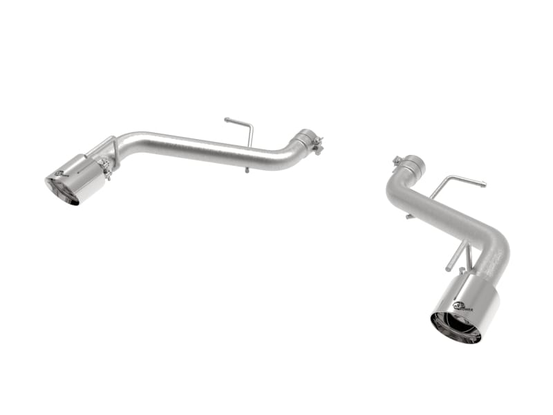 aFe — MACH Force-Xp 2-1/2 IN 409 Stainless Steel Axle-Back Exhaust System Polished