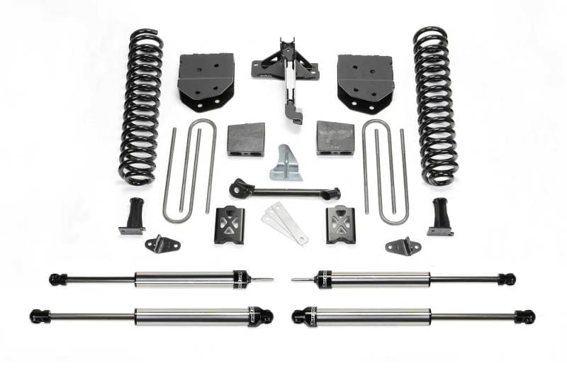 Fabtech — 6" BASIC SYS W/DLSS SHKS 05-07 FORD F250 4WD W/FACTORY OVERLOAD
Basic Lift System w/Shocks