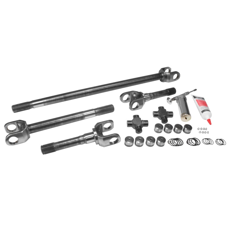 Yukon Gear & Axle — USA Standard Gear Chromoly Front Axle Kit, Dana 30, 27 Spline, w/Super Joints