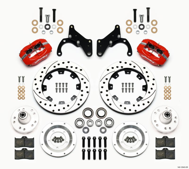 Wilwood — KIT,FRONT,IMPALA DRUM 69-70/DISC 68-70/ VETTE 69-82,FDLI,12.19 SRP,RED