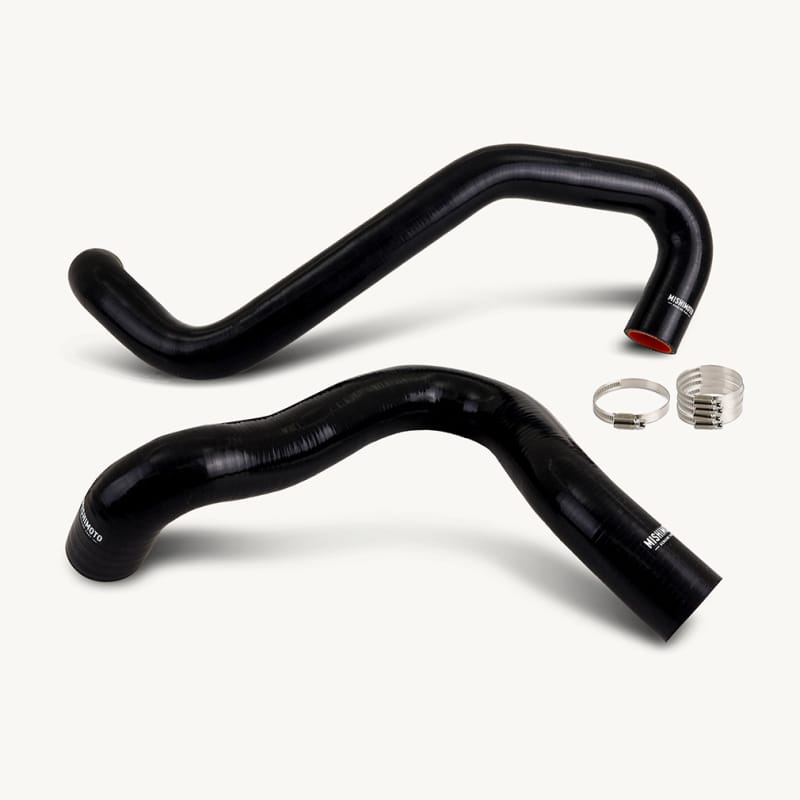 Mishimoto — Coolant Hose Reroute Kit, Black, fits Ford 7.3L Powerstroke 2001-2003