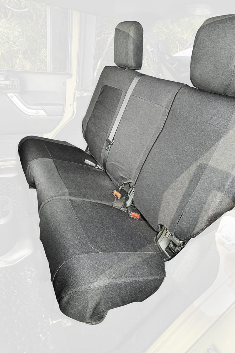 Rugged Ridge — Elite Ballistic Seat Cover, Rear, Black; 07-10 Wrangler JKU, 4 Door
Elite Ballistic Seat Cover
