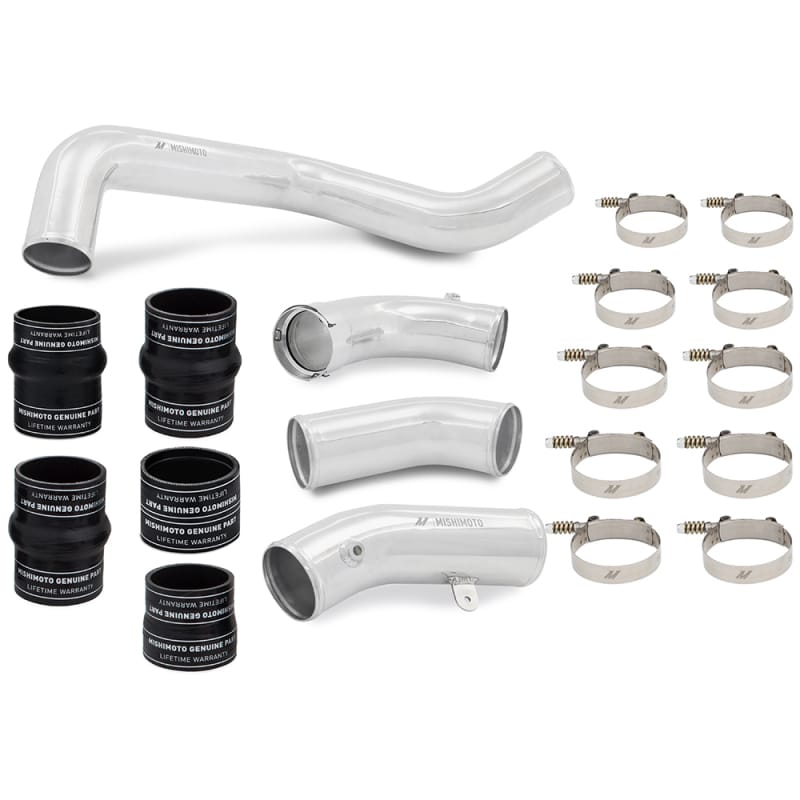 Mishimoto — Mishimoto 17-19 GM 6.6L L5P Intercooler Pipe and Boot Kit Polished
IC Pipe and Boot Kit