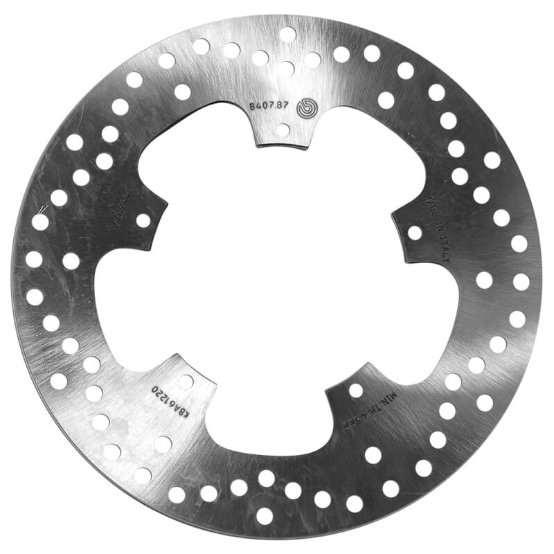 Brembo OE Powersports — Brembo OE 10-17 Aprilia SR Max 125CC/14-15 Gilera Nexus 500CC 260x5mm Brake Disc - Front Fixed