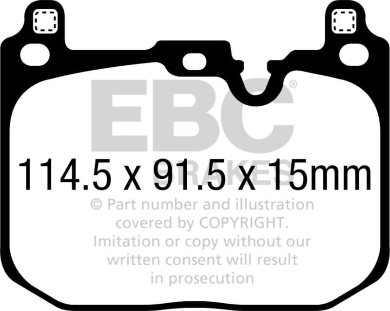 EBC — Yellowstuff Street And Track Brake Pads