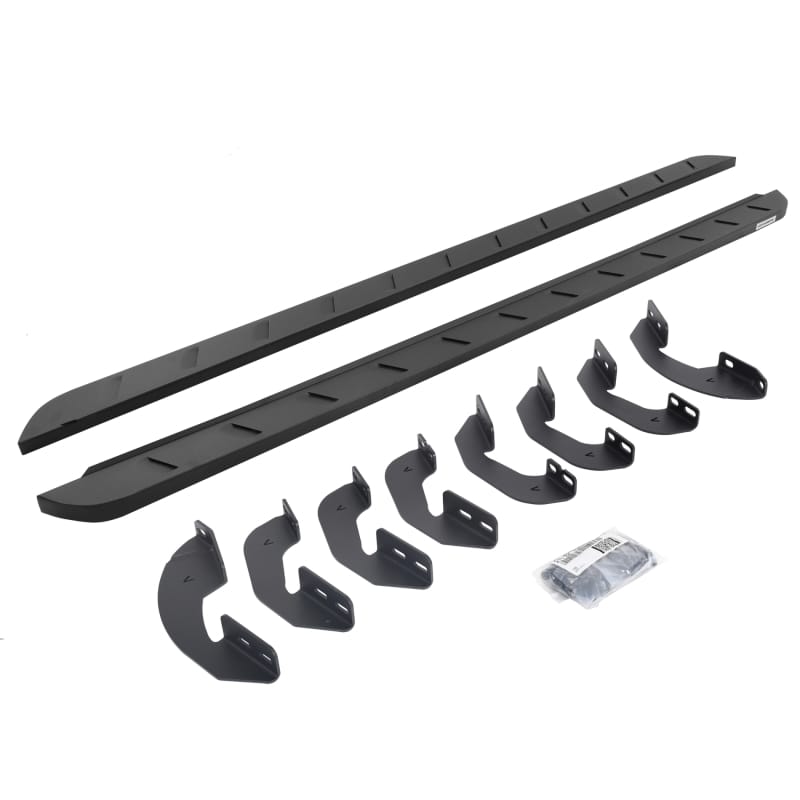 Go Rhino — RB10 Slim Line Running Boards with Mounting Brackets Kit - Double Cab
RB10 Slim Line Running Boards with Mounting Brackets Kit