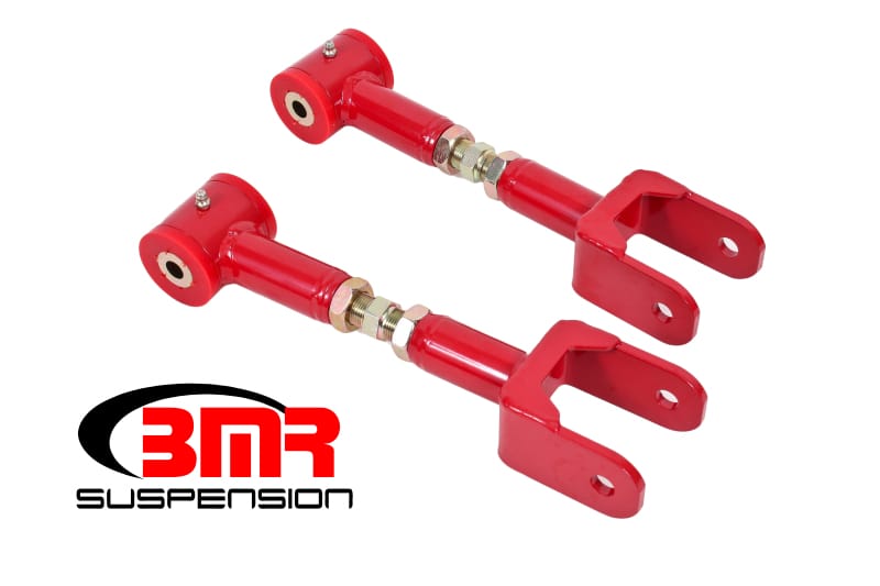 BMR Suspension — Upper Control Arms, DOM, On-car Adjustable, Poly Bushings