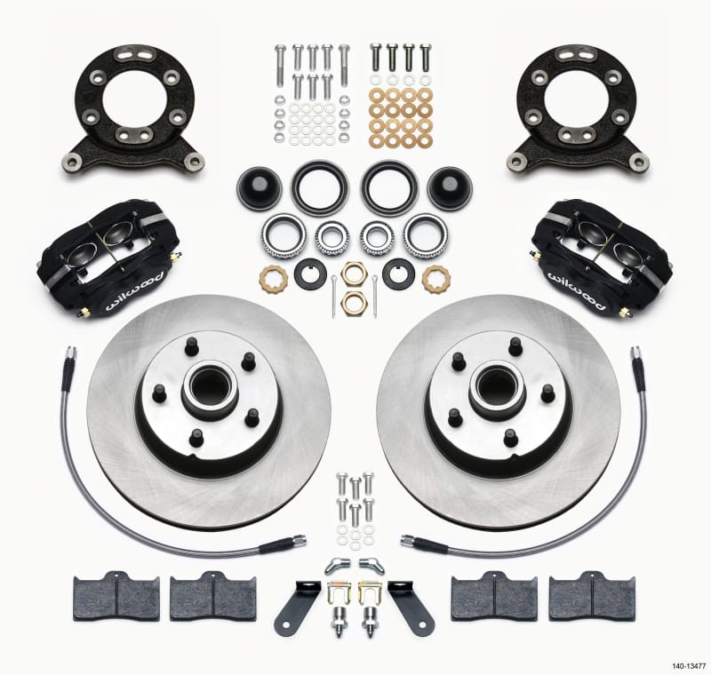 Wilwood — KIT,FRONT,MUSTANG,70-73,11.30 HUB/ROTOR W/LINES