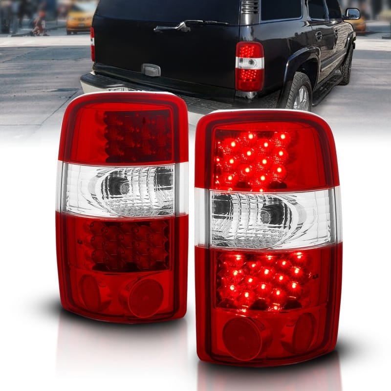 ANZO — ANZO 2000-2006 Chevrolet Suburban LED Taillights Red/Clear
TailLightSet