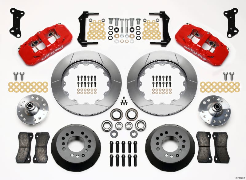 Wilwood — KIT,FRONT,CAMARO/NOVA,67-72,AERO6,14.00 ROTOR,RED