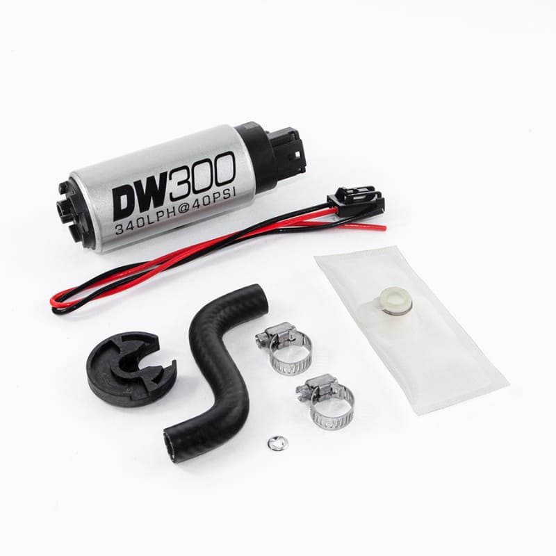 DeatschWerks — 340lph in-tank fuel pump w/ 9-1014 install kit
DW300 Fuel pump for Fox Body Mustang