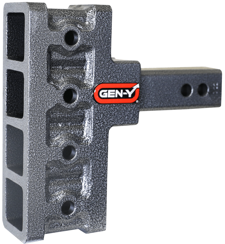 GEN-Y Hitch — Gen-Y Mega Duty 2in Shank 5in Offset Drop 1.5K TW 10K (Hitch Only)
Drop Hitch