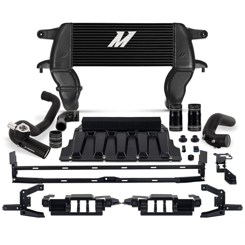 Mishimoto — Intercooler Kit, Black/Black, High-Mount, fits Ford Bronco 2.3L 2021+