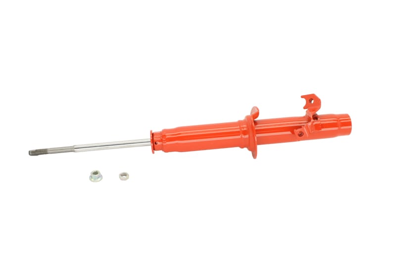 KYB — KYB AGX manually-adjustable shocks and struts allow you to design your own ride control performance without special tools, quickly and as often as you want. Enthusiasts can increase individual corner damping rates up to 125% more than the vehicles OEM design.  For ease of access, depending on vehicle application, the KYB AGX either has an eight position knob or a four position screwdriver slot. However, both offer the same overall capability. One simple adjustment increases both rebound and comp
Damping Rate Adjustable Strut