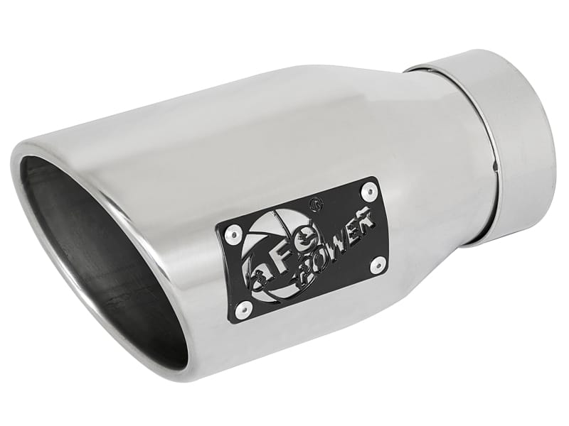 aFe — MACH Force-Xp 409 Stainless Steel Clamp-on Exhaust Tip Polished