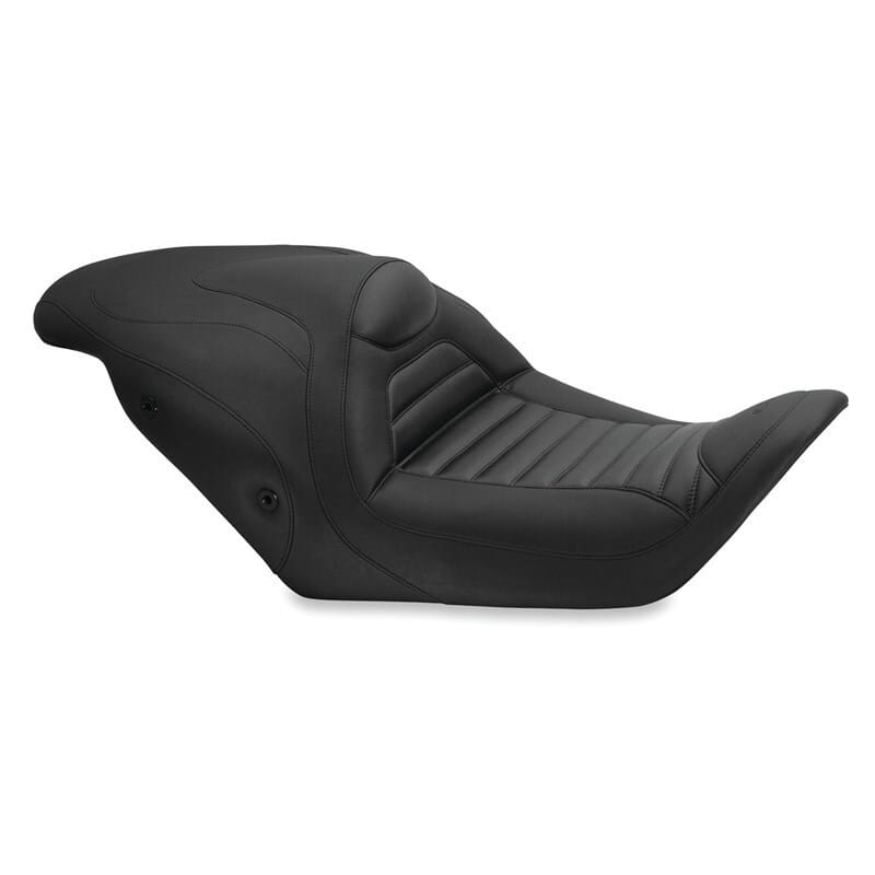 Mustang Motorcycle — Mustang 13-17 Honda Gold Wing F6B Touring Fastback 1PC Seat Tuck & Roll - Black