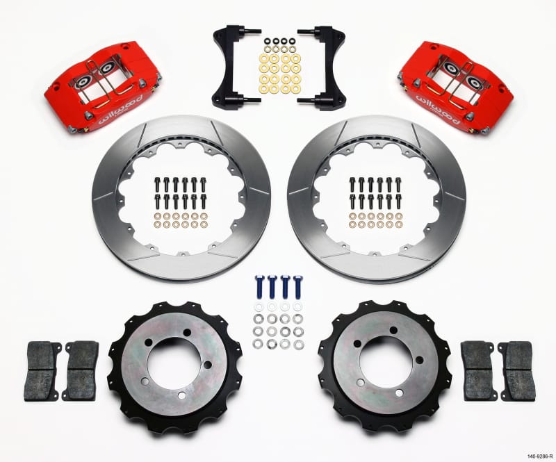 Wilwood — KIT,REAR,DPR13-DS,MITSUBISHI EVO VIII 13.00 ROTOR,RED