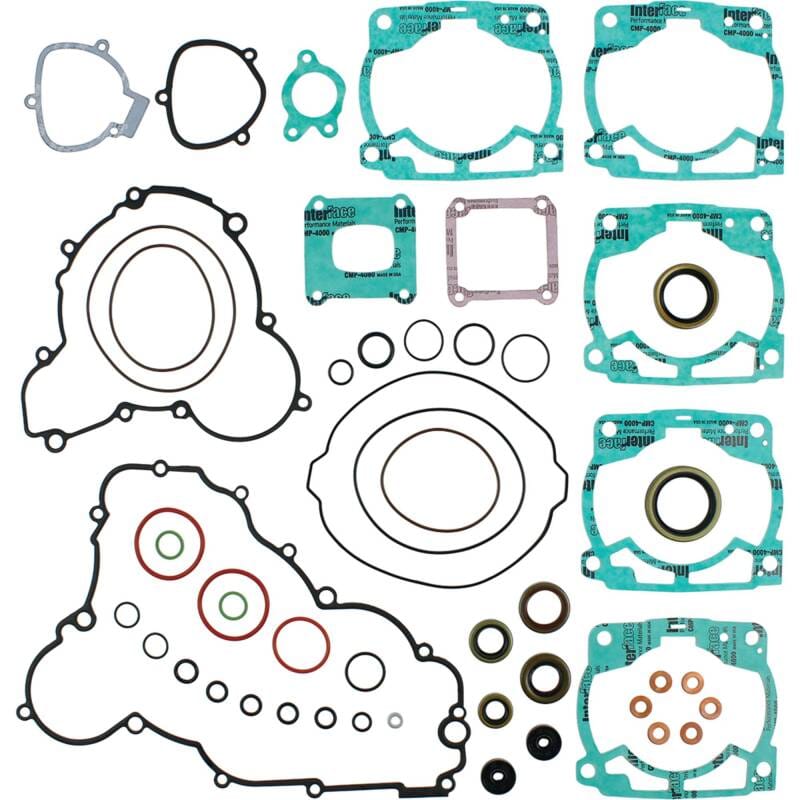 Vertex Pistons — Vertex Pistons 2023 250 XC-W/21-22 300 EXC TPI/21-23 EC 250/2023 EC 300 Complete Gasket Kit w/ Seals