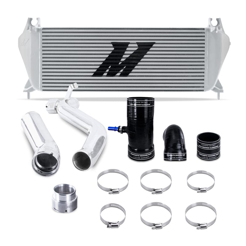 Mishimoto — Intercooler Kit, Silver/Polished, fits Ford Ranger EcoBoost 2.3L 2019-2023