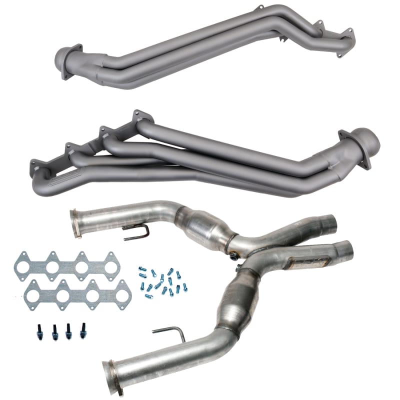 BBK — BBK 05-10 Ford Mustang GT 1 5/8 Long Tube Headers w/High Flow Catted X-Pipe (Ti Ceramic)
Exhaust Header
Exhaust Kit