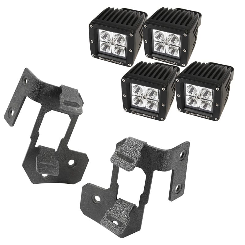 Rugged Ridge — A-Pillar Light Kit
LIGHT MOUNTS-OMIX