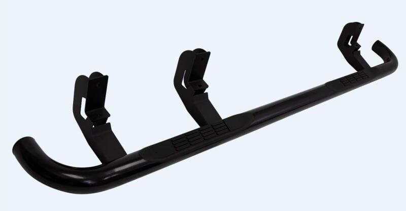 Go Rhino — 4000 Series Side Steps with Mounting Brackets Kit - Black Powder Coat