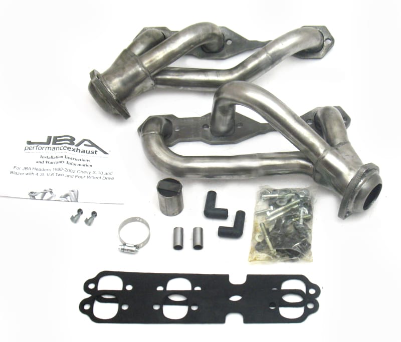 JBA — 88-03 GM S Truck Cat4Ward® 4.3L Raw 409