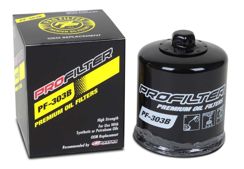 ProFilter — ProFilter Honda/Kawasaki/Polaris/Yamaha Spin-On Black Various Performance Oil Filter