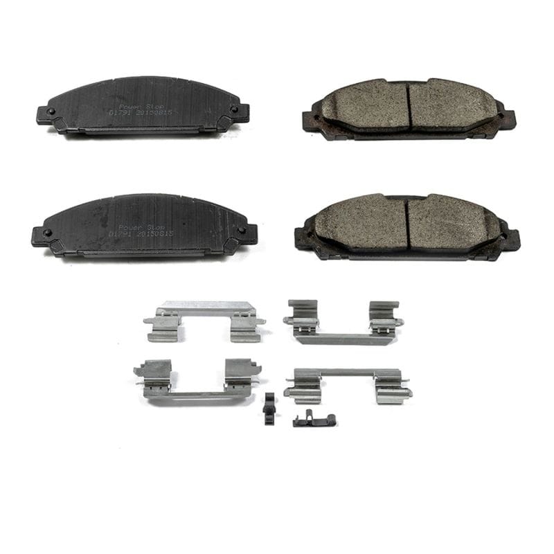 PowerStop — PowerStop - Z17 Low-Dust Ceramic Brake Pads with Hardware