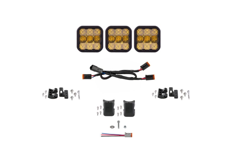 Diode Dynamics — Pod light featuring advanced TIR optics for high efficiency and focus.