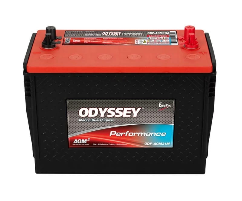 Odyssey Battery — battery, marine, Odyssey ODP-AGM31M, group 31M AGM