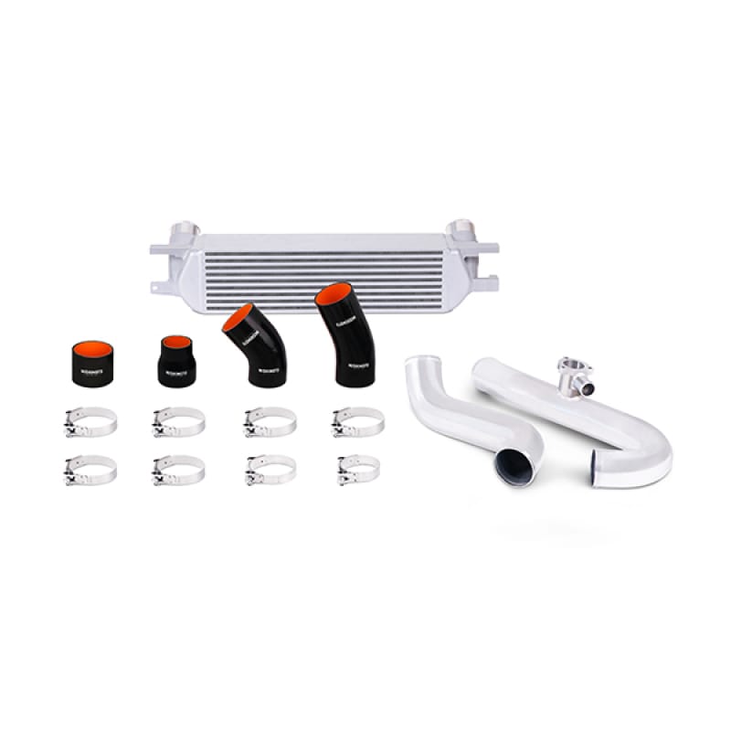 Mishimoto — Intercooler Kit, Silver/Polished, fits Ford Mustang EcoBoost 2015-2023
Ford Mustang EcoBoost Performance Intercooler Kit