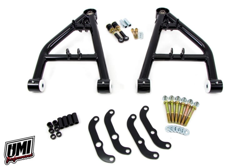 UMI Performance — 4062 - 1964-1972 GM A-Body Tubular Lower A-Arms, Corner Max, Standard Ball Joint