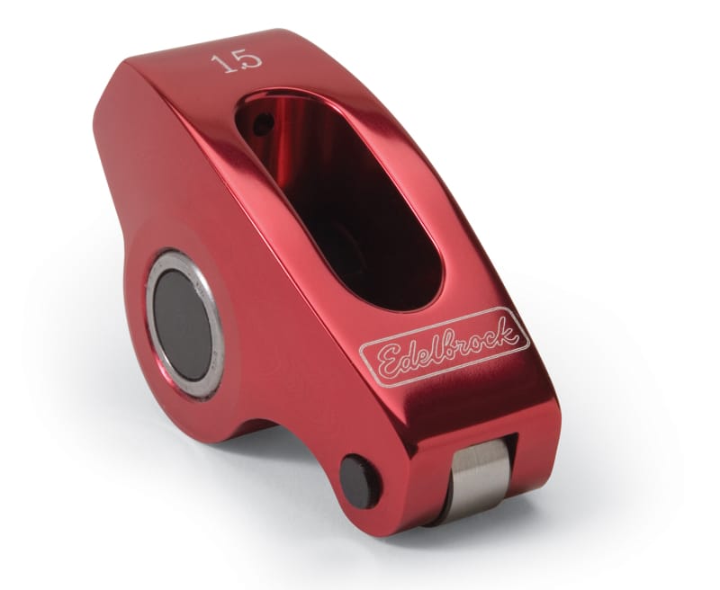 Edelbrock — Red Roller Rocker Arms