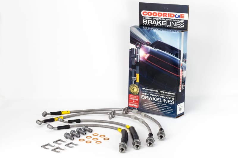 Goodridge — G-STOP SS Braided Brake Line Kit