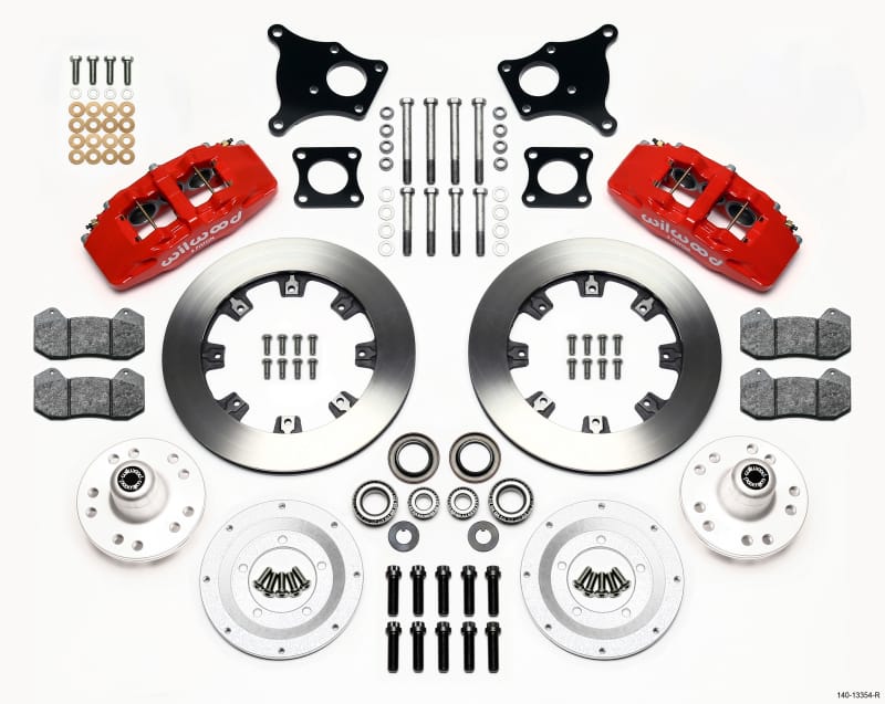 Wilwood — KIT,FRONT,DP6,AMC,69-76,W/DISC,12.19 ROTOR,RED